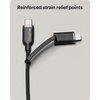 image:imageMophie Charge Stream USBC to USBC 2m6ft Cable  60W Power Delivery Enduraflex Silicone UltraDurable Braided Design for Everyday Use3 ft