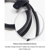 image:imageMophie Charge Stream USBC to USBC 2m6ft Cable  60W Power Delivery Enduraflex Silicone UltraDurable Braided Design for Everyday Use3 ft