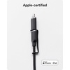 image:imageMophie Charge Stream USBC to USBC 2m6ft Cable  60W Power Delivery Enduraflex Silicone UltraDurable Braided Design for Everyday Use3 ft