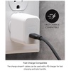 image:imageMophie Charge Stream USBC to USBC 2m6ft Cable  60W Power Delivery Enduraflex Silicone UltraDurable Braided Design for Everyday Use6 ft