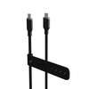 image:imageMophie Charge Stream USBC to USBC 2m6ft Cable  60W Power Delivery Enduraflex Silicone UltraDurable Braided Design for Everyday Use6 ft