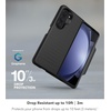 image:imageZAGG Bridgetown Phone Case for Galaxy Z Fold510ft Drop Protection Graphene Reinforced Hinge Design Slim Lightweight Wireless Charging Compatible BlackZ Fold