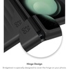 image:imageZAGG Bridgetown Phone Case for Galaxy Z Fold510ft Drop Protection Graphene Reinforced Hinge Design Slim Lightweight Wireless Charging Compatible BlackZ Flip
