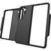 image:imageZAGG Bridgetown Phone Case for Galaxy Z Fold510ft Drop Protection Graphene Reinforced Hinge Design Slim Lightweight Wireless Charging Compatible BlackZ Fold