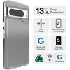image:imageZAGG Crystal Palace Snap Google Pixel 10 Pro XL Case  Magnetic Slim Phone Case Graphene Enhanced 13ft Drop Protection AntiYellowing AntiScratch Wireless Charging Compatible ClearGoogle Pixel 8 Pro