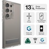 image:imageZAGG Gear4 Crystal Palace Phone Case Compatible with Samsung Galaxy Note 20 Ultra Case Advanced Impact Protection with Integrated D3O Technology AntiYellowing Phone Cover  TransparentSamsung Galaxy S24 Ultra