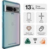 image:imageZAGG Gear4 Denali Google Pixel 7 Phone Case Green D30 Drop Protection up to 13ft  4m Wrks with Wireless Charging Systems Lightweight and TransparentGreen Swirl