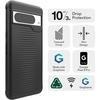 image:imageZAGG Luxe Google Pixel 8 Pro Case  Slim amp Stylish Design with 10ft Drop Protection Made from 100 Recycled Content Wireless Charging Compatible Phone Case ClearClear