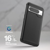 image:imageZAGG Luxe Google Pixel 8 Pro Case  Slim amp Stylish Design with 10ft Drop Protection Made from 100 Recycled Content Wireless Charging Compatible Phone Case ClearClear