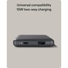 image:imagemophie Powerstation XL Power Bank 202320000 mAh Large Internal Battery 2 USBA Ports and 1 20W USBC PD Fast Charging InputOutput Port TravelFriendly10 000mAh