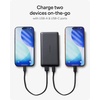 image:imagemophie Powerstation XL Power Bank 202320000 mAh Large Internal Battery 2 USBA Ports and 1 20W USBC PD Fast Charging InputOutput Port TravelFriendly10 000mAh