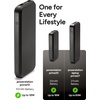 image:imagemophie Powerstation XL Power Bank 202320000 mAh Large Internal Battery 2 USBA Ports and 1 20W USBC PD Fast Charging InputOutput Port TravelFriendly10 000mAh