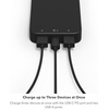 image:imagemophie Powerstation XL Power Bank 202320000 mAh Large Internal Battery 2 USBA Ports and 1 20W USBC PD Fast Charging InputOutput Port TravelFriendly10 000 mAh