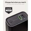 image:imagemophie Powerstation XL Power Bank 202320000 mAh Large Internal Battery 2 USBA Ports and 1 20W USBC PD Fast Charging InputOutput Port TravelFriendly10 000mAh