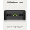 image:imagemophie Powerstation XL Power Bank 202320000 mAh Large Internal Battery 2 USBA Ports and 1 20W USBC PD Fast Charging InputOutput Port TravelFriendly20 000 mAh