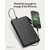 image:imagemophie Powerstation XL Power Bank 202320000 mAh Large Internal Battery 2 USBA Ports and 1 20W USBC PD Fast Charging InputOutput Port TravelFriendly27 000 mAh
