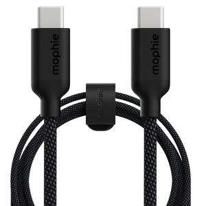 image:imageMophie Charge Stream USBC to USBC 2m6ft Cable  60W Power Delivery Enduraflex Silicone UltraDurable Braided Design for Everyday Use10 ft
