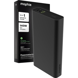image:imagemophie Powerstation XL Power Bank 202320000 mAh Large Internal Battery 2 USBA Ports and 1 20W USBC PD Fast Charging InputOutput Port TravelFriendly25 000mAh