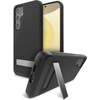 image:imageZAGG Denali Samsung Galaxy S24 Case with Kickstand  GrapheneInfused Dual Layer Protection 16ft Drop Resistant EcoFriendly Design BlackBlack