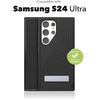 image:imageZAGG Denali Samsung Galaxy S24 Case with Kickstand  GrapheneInfused Dual Layer Protection 16ft Drop Resistant EcoFriendly Design BlackBlack