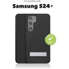 image:imageZAGG Denali Samsung Galaxy S24 Case with Kickstand  GrapheneInfused Dual Layer Protection 16ft Drop Resistant EcoFriendly Design BlackBlack