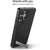 image:imageZAGG Denali Samsung Galaxy S25 Case with Kickstand  16ft Drop Protection GrapheneInfused Wireless Charging Compatible Rugged DualLayer Design Navy BlueBlack