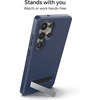 image:imageZAGG Denali Samsung Galaxy S25 Case with Kickstand  16ft Drop Protection GrapheneInfused Wireless Charging Compatible Rugged DualLayer Design Navy BlueNavy Blue