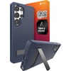 image:imageZAGG Denali Samsung Galaxy S25 Case with Kickstand  16ft Drop Protection GrapheneInfused Wireless Charging Compatible Rugged DualLayer Design Navy BlueNavy Blue