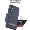 image:imageZAGG Denali Samsung Galaxy S25 Case with Kickstand  16ft Drop Protection GrapheneInfused Wireless Charging Compatible Rugged DualLayer Design Navy BlueNavy Blue