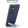image:imageZAGG Denali Samsung Galaxy S25 Case with Kickstand  16ft Drop Protection GrapheneInfused Wireless Charging Compatible Rugged DualLayer Design Navy BlueNavy Blue