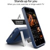 image:imageZAGG Denali Samsung Galaxy S25 Case with Kickstand  16ft Drop Protection GrapheneInfused Wireless Charging Compatible Rugged DualLayer Design Navy BlueNavy Blue
