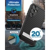 image:imageZAGG Everest Samsung Galaxy S24 Case  Extreme TripleLayer GrapheneEnhanced Protection 20ft Drop Resistant EcoFriendly NonSlip Grip BlackBlack
