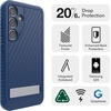 image:imageZAGG Everest Samsung Galaxy S24 Case  Extreme TripleLayer GrapheneEnhanced Protection 20ft Drop Resistant EcoFriendly NonSlip Grip BlackNavy Blue