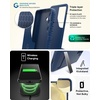 image:imageZAGG Everest Samsung Galaxy S24 Case  Extreme TripleLayer GrapheneEnhanced Protection 20ft Drop Resistant EcoFriendly NonSlip Grip BlackNavy Blue