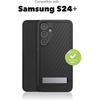 image:imageZAGG Everest Samsung Galaxy S24 Case with Kickstand  Triple Layer GrapheneInfused Drop Protection up to 20ft EcoFriendly Design Textured Grip Black