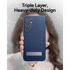 image:imageZAGG Everest Samsung Galaxy S24 Case with Kickstand  Triple Layer GrapheneInfused Drop Protection up to 20ft EcoFriendly Design Textured Grip Navy Blue