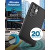 image:imageZAGG Everest Samsung Galaxy S24 Ultra Case  Extreme TripleLayer GrapheneEnhanced Protection 20ft Drop Resistant EcoFriendly NonSlip Grip Black