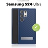 image:imageZAGG Everest Samsung Galaxy S24 Ultra Case with Kickstand  Triple Layer GrapheneInfused Drop Protection up to 20ft EcoFriendly Design Textured Grip Navy Blue