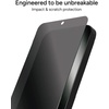 image:imageZAGG Fusion Privacy AntiGlare Samsung Galaxy S25 Screen Protector  Flexible Hybrid Polymer Matte Finish 2Way Privacy Filter Recycled Materials InvisibleShield Easy ApplicationSamsung Galaxy S25 Plus