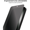 image:imageZAGG Fusion Privacy AntiGlare Samsung Galaxy S25 Screen Protector  Flexible Hybrid Polymer Matte Finish 2Way Privacy Filter Recycled Materials InvisibleShield Easy ApplicationSamsung Galaxy S25 Ultra