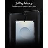 image:imageZAGG Fusion Privacy AntiGlare Samsung Galaxy S25 Screen Protector  Flexible Hybrid Polymer Matte Finish 2Way Privacy Filter Recycled Materials InvisibleShield Easy ApplicationSamsung Galaxy S25