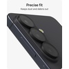 image:imageZAGG Glass Elite AntiReflective Samsung Galaxy Z Flip6 Camera Lens Protector  Tempered Glass Lens Protector with Polycarbonate Frame 5X Stronger Maximum Scratch Protection Smudge ResistantBlack