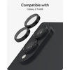 image:imageZAGG Glass Elite AntiReflective Samsung Galaxy Z Flip6 Camera Lens Protector  Tempered Glass Lens Protector with Polycarbonate Frame 5X Stronger Maximum Scratch Protection Smudge ResistantBlack