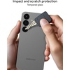 image:imageZAGG Glass Elite AntiReflective Samsung Galaxy Z Flip6 Camera Lens Protector  Tempered Glass Lens Protector with Polycarbonate Frame 5X Stronger Maximum Scratch Protection Smudge ResistantBlack