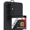 image:imageZAGG Glass Elite AntiReflective Samsung Galaxy Z Flip6 Camera Lens Protector  Tempered Glass Lens Protector with Polycarbonate Frame 5X Stronger Maximum Scratch Protection Smudge ResistantBlack