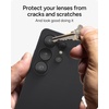 image:imageZAGG Glass Elite AntiReflective Samsung Galaxy Z Flip6 Camera Lens Protector  Tempered Glass Lens Protector with Polycarbonate Frame 5X Stronger Maximum Scratch Protection Smudge ResistantBlack