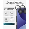 image:imageZAGG Glass Elite AntiReflective Samsung Galaxy Z Flip6 Camera Lens Protector  Tempered Glass Lens Protector with Polycarbonate Frame 5X Stronger Maximum Scratch Protection Smudge ResistantBlack