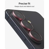 image:imageZAGG Glass Elite AntiReflective Samsung Galaxy Z Flip6 Camera Lens Protector  Tempered Glass Lens Protector with Polycarbonate Frame 5X Stronger Maximum Scratch Protection Smudge ResistantPink