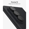 image:imageZAGG Glass Elite AntiReflective Samsung Galaxy Z Flip6 Camera Lens Protector  Tempered Glass Lens Protector with Polycarbonate Frame 5X Stronger Maximum Scratch Protection Smudge ResistantBlack