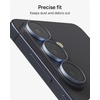 image:imageZAGG Glass Elite AntiReflective Samsung Galaxy Z Flip6 Camera Lens Protector  Tempered Glass Lens Protector with Polycarbonate Frame 5X Stronger Maximum Scratch Protection Smudge ResistantBlue